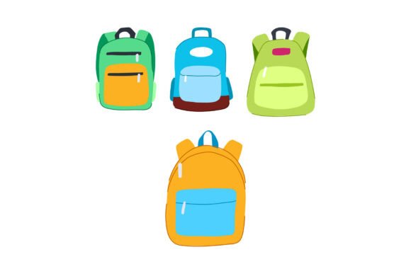 Colorful Backpacks for School and Travel