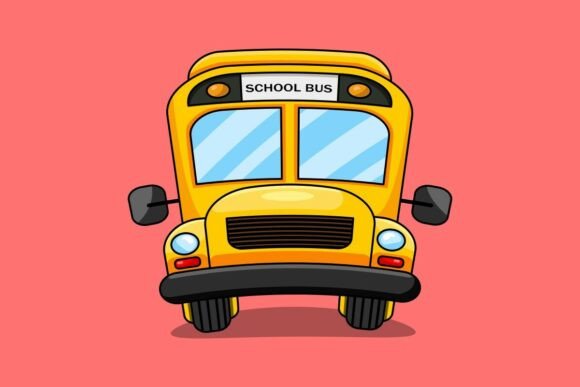 Funny Cartoon School Bus: A Design Evaluation