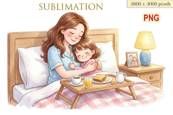 Sublimation Mom and Baby, Mother s Day Designs