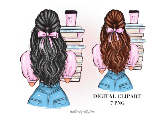 Unlocking Creativity: The Strategic Value of the Book Lover Girl PNG Bundle for Modern Designers